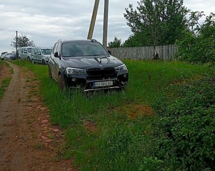 Черный БМВ Х3, объемом двигателя 2 л и пробегом 300 тыс. км за 14000 $, фото 1 на Automoto.ua