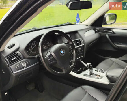 Черный БМВ Х3, объемом двигателя 2 л и пробегом 190 тыс. км за 12500 $, фото 14 на Automoto.ua