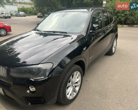 Черный БМВ Х3, объемом двигателя 2 л и пробегом 145 тыс. км за 23500 $, фото 1 на Automoto.ua