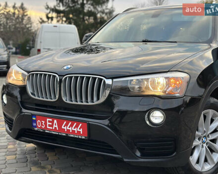 Черный БМВ Х3, объемом двигателя 2 л и пробегом 201 тыс. км за 12400 $, фото 1 на Automoto.ua