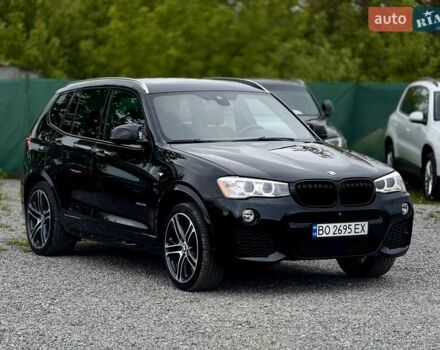 Черный БМВ Х3, объемом двигателя 2 л и пробегом 150 тыс. км за 20500 $, фото 2 на Automoto.ua