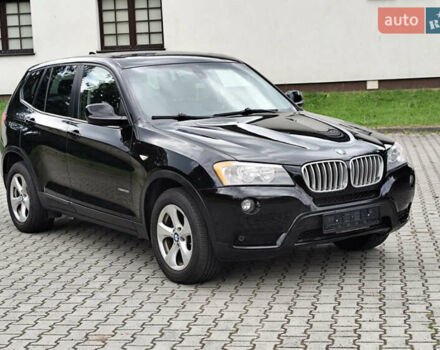 Черный БМВ Х3, объемом двигателя 2 л и пробегом 190 тыс. км за 12500 $, фото 2 на Automoto.ua