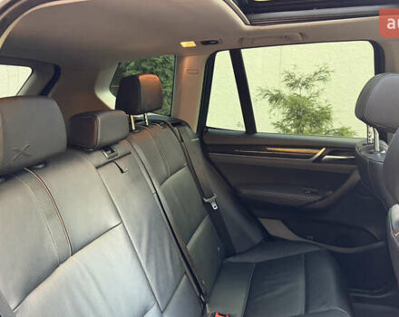 БМВ Х3 2016 в Тернополе на Automoto.ua Черный БМВ Х3, объемом двигателя 2 л и пробегом 109 тыс. км за 16500 $, фото 13 на Automoto.ua