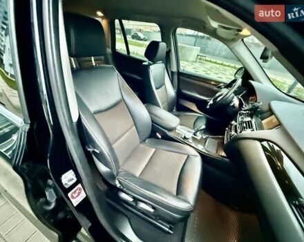 Черный БМВ Х3, объемом двигателя 2 л и пробегом 280 тыс. км за 18900 $, фото 49 на Automoto.ua