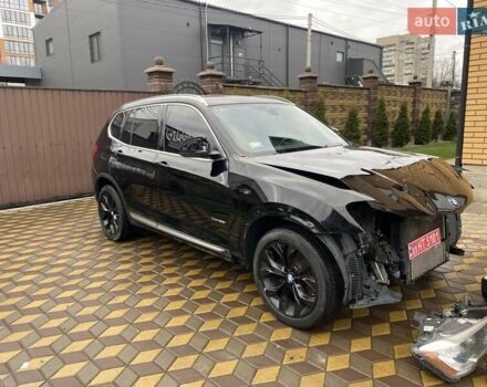 Черный БМВ Х3, объемом двигателя 2 л и пробегом 124 тыс. км за 11200 $, фото 1 на Automoto.ua