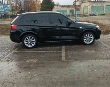 Черный БМВ Х3, объемом двигателя 2 л и пробегом 190 тыс. км за 16000 $, фото 1 на Automoto.ua