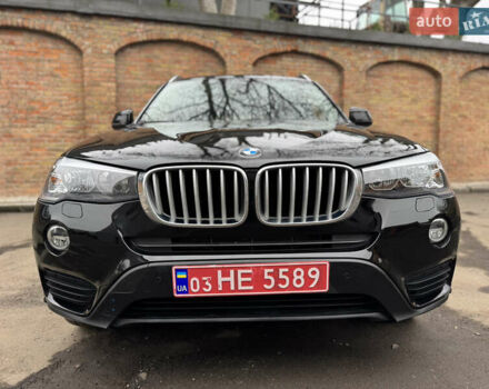 Черный БМВ Х3, объемом двигателя 2 л и пробегом 163 тыс. км за 13999 $, фото 1 на Automoto.ua