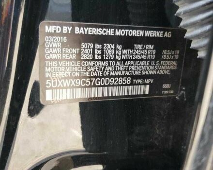 Черный БМВ Х3, объемом двигателя 0 л и пробегом 140 тыс. км за 4000 $, фото 13 на Automoto.ua