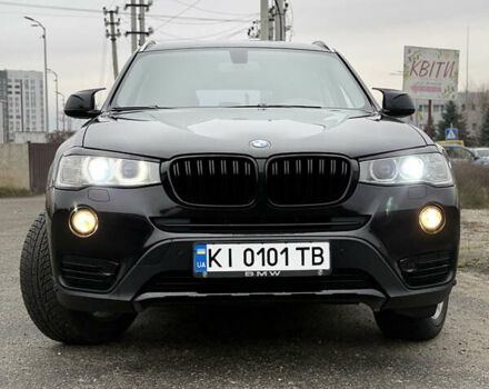 Черный БМВ Х3, объемом двигателя 2 л и пробегом 200 тыс. км за 22000 $, фото 1 на Automoto.ua