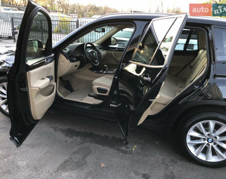 Черный БМВ Х3, объемом двигателя 2 л и пробегом 139 тыс. км за 12298 $, фото 40 на Automoto.ua