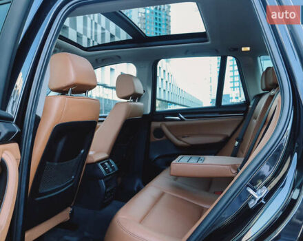 Черный БМВ Х3, объемом двигателя 2 л и пробегом 166 тыс. км за 19450 $, фото 18 на Automoto.ua