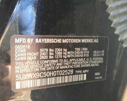 Черный БМВ Х3, объемом двигателя 2 л и пробегом 63 тыс. км за 4500 $, фото 11 на Automoto.ua