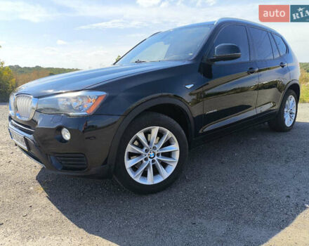 Черный БМВ Х3, объемом двигателя 2 л и пробегом 190 тыс. км за 15999 $, фото 1 на Automoto.ua