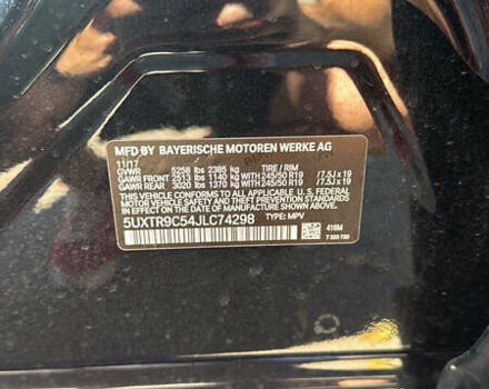 Черный БМВ Х3, объемом двигателя 2 л и пробегом 80 тыс. км за 28500 $, фото 17 на Automoto.ua