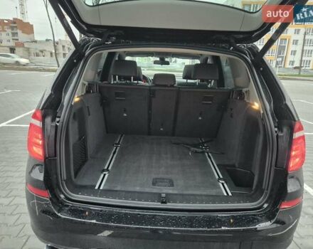 Черный БМВ Х3, объемом двигателя 2 л и пробегом 123 тыс. км за 15800 $, фото 12 на Automoto.ua