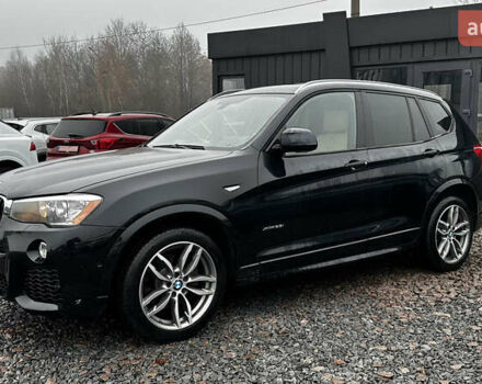 Черный БМВ Х3, объемом двигателя 2 л и пробегом 135 тыс. км за 18900 $, фото 1 на Automoto.ua