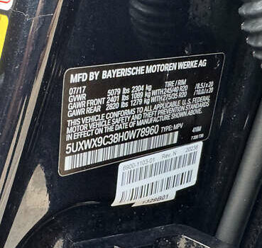 Черный БМВ Х3, объемом двигателя 2 л и пробегом 173 тыс. км за 18300 $, фото 68 на Automoto.ua