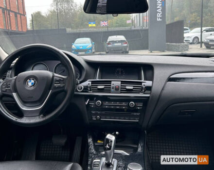 БМВ Х3 2017 в Черновцах на Automoto.ua Черный БМВ Х3, объемом двигателя 2 л и пробегом 214 тыс. км за 21400 $, фото 14 на Automoto.ua