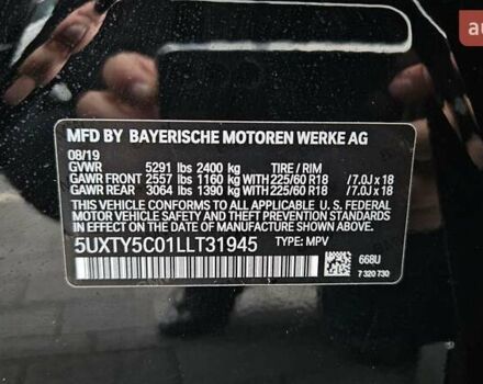 Чорний БМВ Х3, об'ємом двигуна 2 л та пробігом 187 тис. км за 25499 $, фото 93 на Automoto.ua