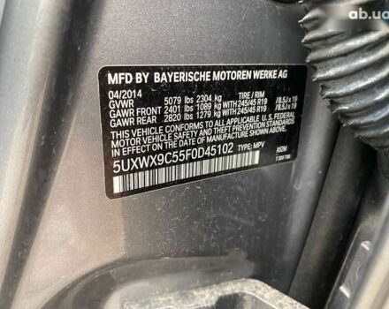 Черный БМВ Х3, объемом двигателя 3 л и пробегом 176 тыс. км за 13900 $, фото 25 на Automoto.ua