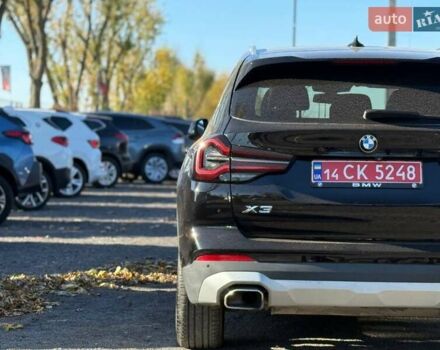Черный БМВ Х3, объемом двигателя 2 л и пробегом 155 тыс. км за 35700 $, фото 3 на Automoto.ua