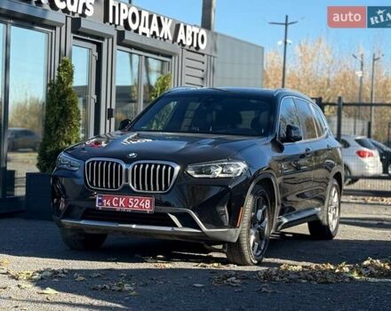 Черный БМВ Х3, объемом двигателя 2 л и пробегом 155 тыс. км за 35700 $, фото 1 на Automoto.ua