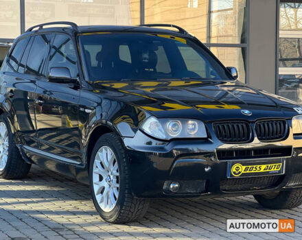 Черный БМВ Х3, объемом двигателя 3 л и пробегом 270 тыс. км за 8000 $, фото 1 на Automoto.ua