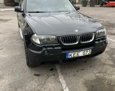 Черный БМВ Х3, объемом двигателя 3 л и пробегом 313 тыс. км за 5500 $, фото 1 на Automoto.ua