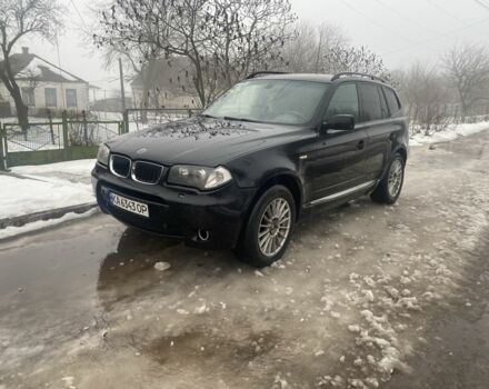 Черный БМВ Х3, объемом двигателя 3 л и пробегом 300 тыс. км за 5000 $, фото 1 на Automoto.ua
