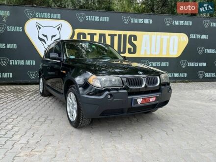 Чорний БМВ Х3, об'ємом двигуна 3 л та пробігом 329 тис. км за 8600 $, фото 1 на Automoto.ua