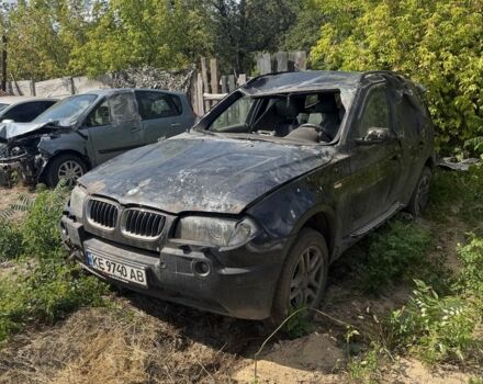 Черный БМВ Х3, объемом двигателя 3 л и пробегом 200 тыс. км за 2495 $, фото 1 на Automoto.ua