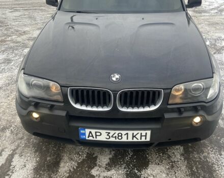 Черный БМВ Х3, объемом двигателя 3 л и пробегом 255 тыс. км за 7900 $, фото 1 на Automoto.ua