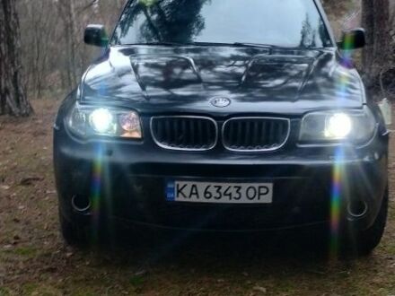 Черный БМВ Х3, объемом двигателя 3 л и пробегом 214 тыс. км за 5500 $, фото 1 на Automoto.ua
