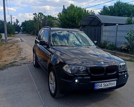 Чорний БМВ Х3, об'ємом двигуна 3 л та пробігом 200 тис. км за 8800 $, фото 1 на Automoto.ua