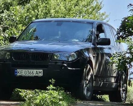 Черный БМВ Х3, объемом двигателя 3 л и пробегом 343 тыс. км за 5500 $, фото 1 на Automoto.ua