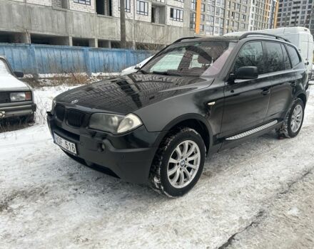 Черный БМВ Х3, объемом двигателя 3 л и пробегом 465 тыс. км за 4600 $, фото 1 на Automoto.ua
