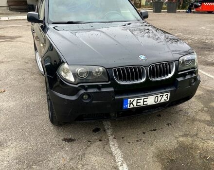 Черный БМВ Х3, объемом двигателя 3 л и пробегом 313 тыс. км за 5500 $, фото 1 на Automoto.ua
