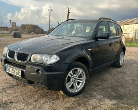 Черный БМВ Х3, объемом двигателя 3 л и пробегом 300 тыс. км за 4400 $, фото 1 на Automoto.ua