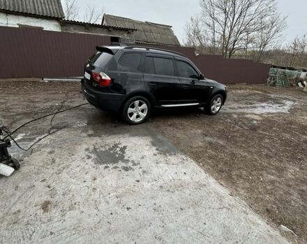 Черный БМВ Х3, объемом двигателя 3 л и пробегом 320 тыс. км за 6500 $, фото 1 на Automoto.ua