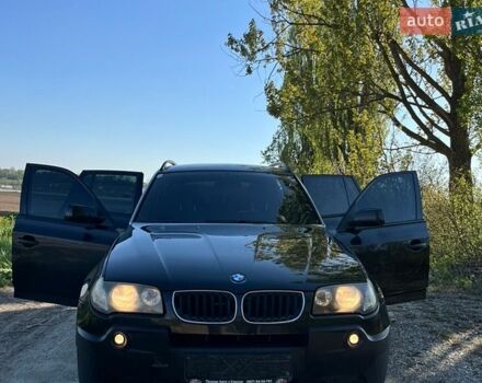 Черный БМВ Х3, объемом двигателя 2 л и пробегом 220 тыс. км за 6800 $, фото 1 на Automoto.ua