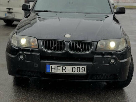 Чорний БМВ Х3, об'ємом двигуна 3 л та пробігом 333 тис. км за 4500 $, фото 1 на Automoto.ua
