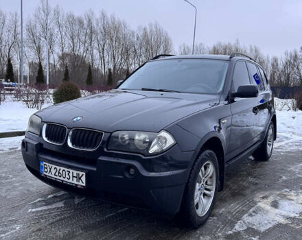 Чорний БМВ Х3, об'ємом двигуна 2 л та пробігом 275 тис. км за 6900 $, фото 1 на Automoto.ua
