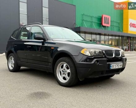 Черный БМВ Х3, объемом двигателя 2 л и пробегом 247 тыс. км за 8650 $, фото 1 на Automoto.ua