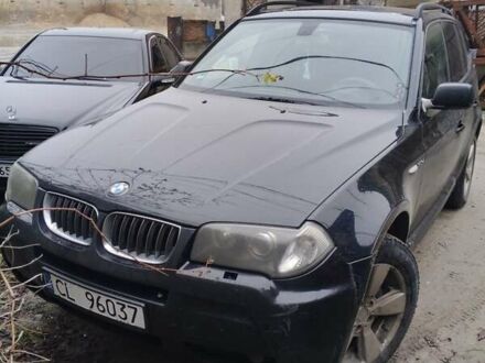 Черный БМВ Х3, объемом двигателя 3 л и пробегом 400 тыс. км за 5700 $, фото 1 на Automoto.ua