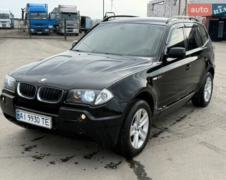 Черный БМВ Х3, объемом двигателя 2 л и пробегом 385 тыс. км за 6800 $, фото 1 на Automoto.ua