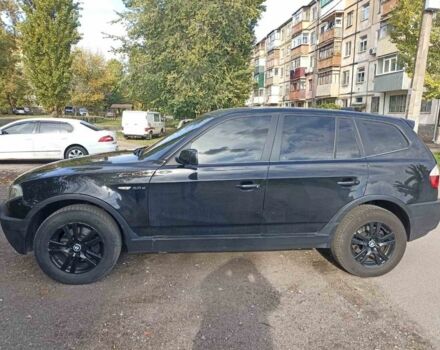 Черный БМВ Х3, объемом двигателя 3 л и пробегом 380 тыс. км за 9500 $, фото 1 на Automoto.ua