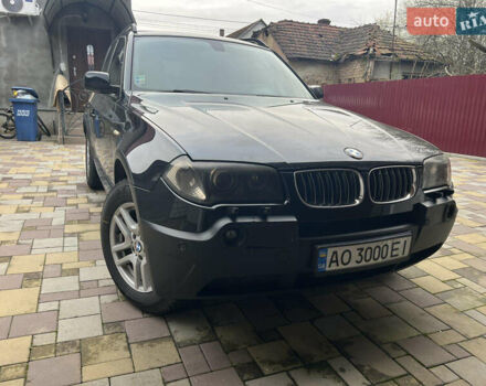 Черный БМВ Х3, объемом двигателя 2.99 л и пробегом 325 тыс. км за 9300 $, фото 1 на Automoto.ua