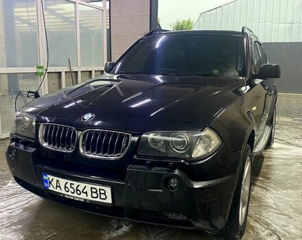 Черный БМВ Х3, объемом двигателя 3 л и пробегом 316 тыс. км за 10300 $, фото 1 на Automoto.ua