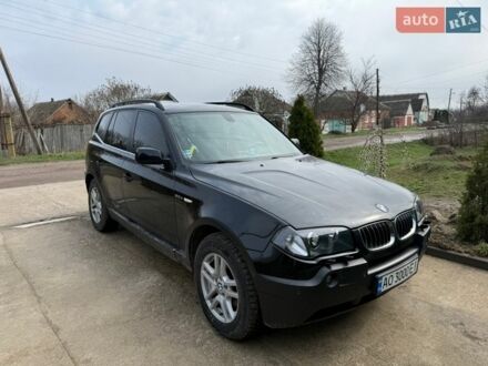 Черный БМВ Х3, объемом двигателя 2.99 л и пробегом 335 тыс. км за 9600 $, фото 1 на Automoto.ua