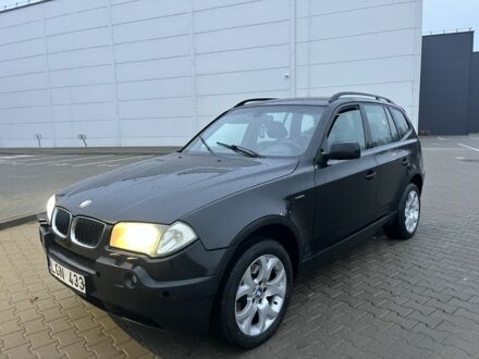 Черный БМВ Х3, объемом двигателя 3 л и пробегом 360 тыс. км за 5200 $, фото 1 на Automoto.ua